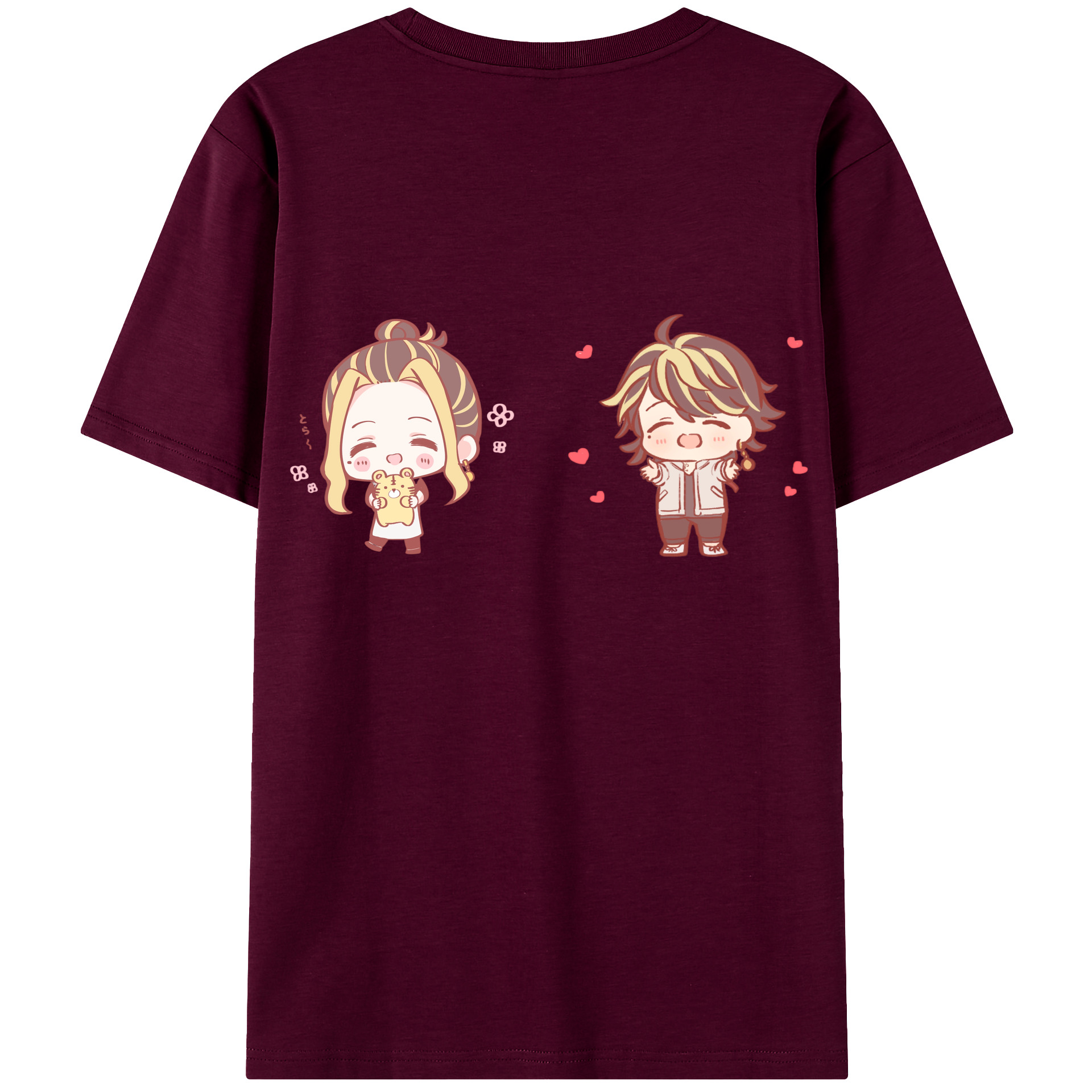 （画像用） 東京リベンジャーズ Tokyo Revengers レディース半袖Tシャツ(バックプリント)